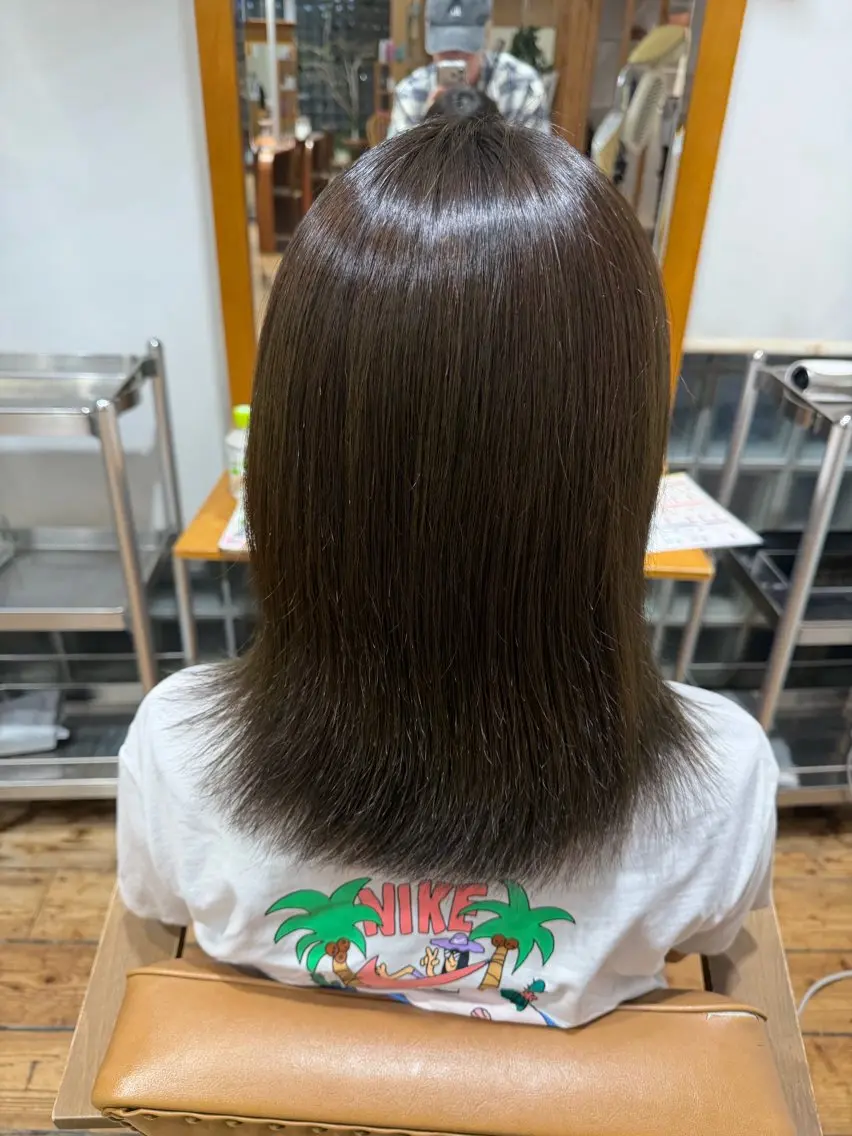 カラー れおん/透明感/暖色 /カラーモデル募集のヘアスタイル
