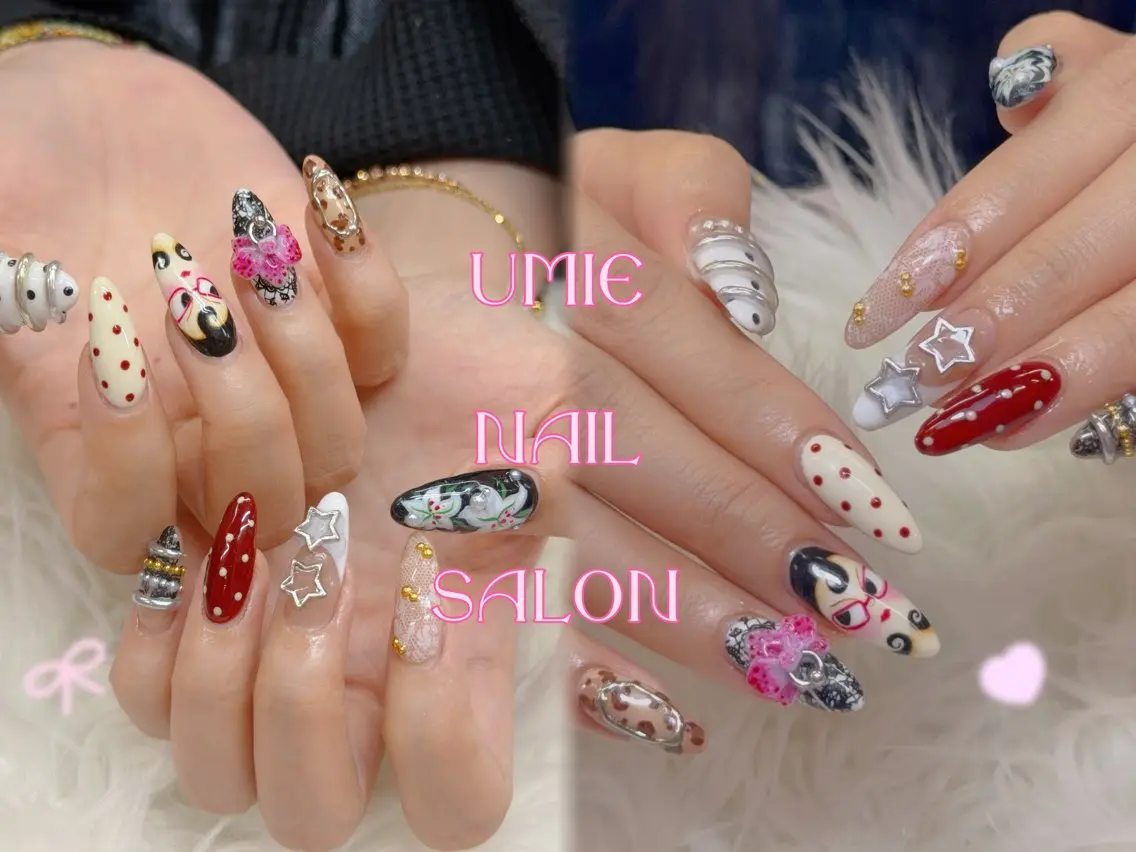 ネイル UMIE  NAIL かんえのネイルデザイン