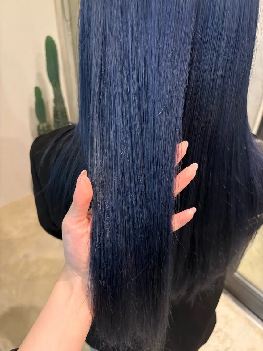 カラー ブリーチ 宮島 華湖のヘアスタイル