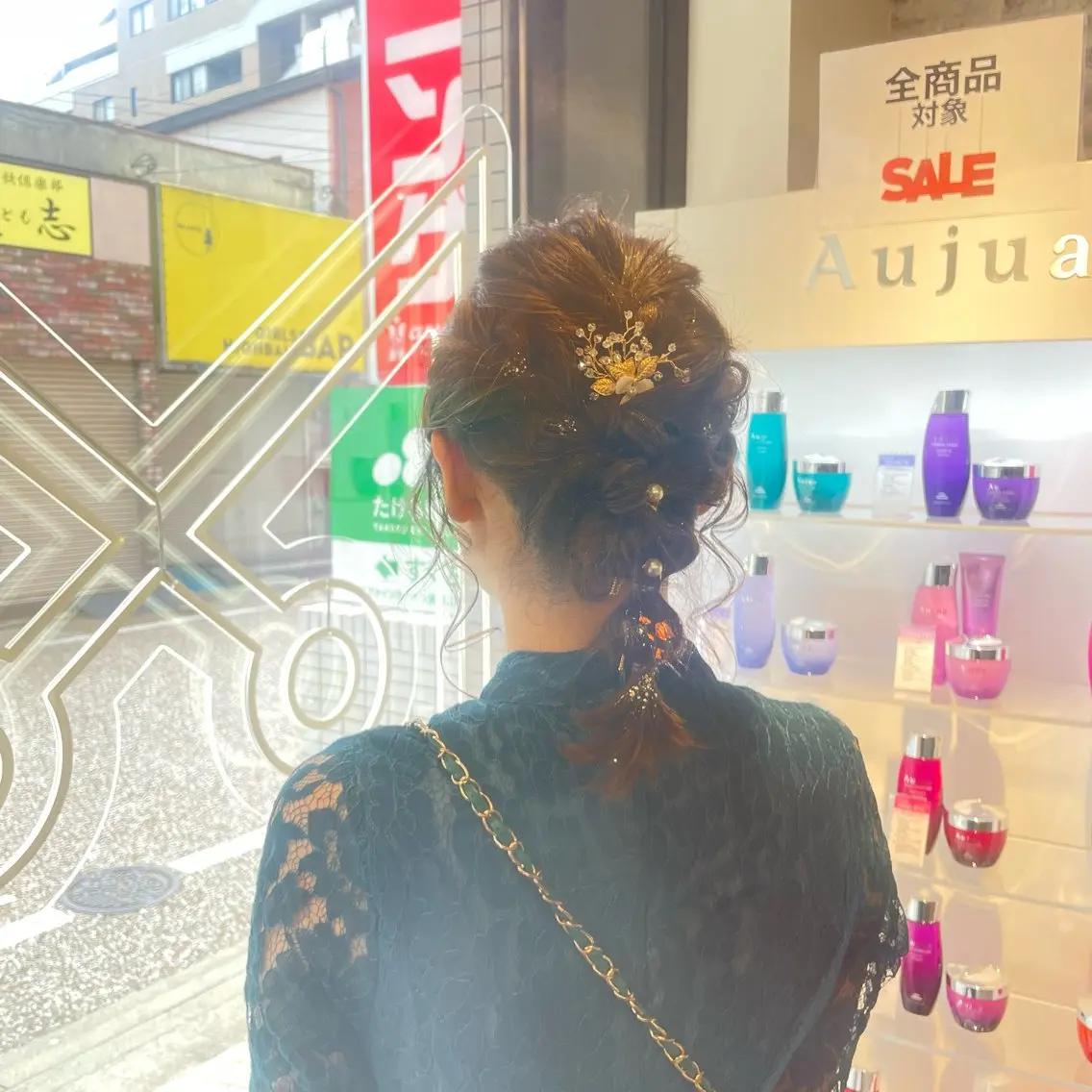 セミロング 髪質改善 MATISSE藤崎 渕上 ジュビアイのヘアスタイル