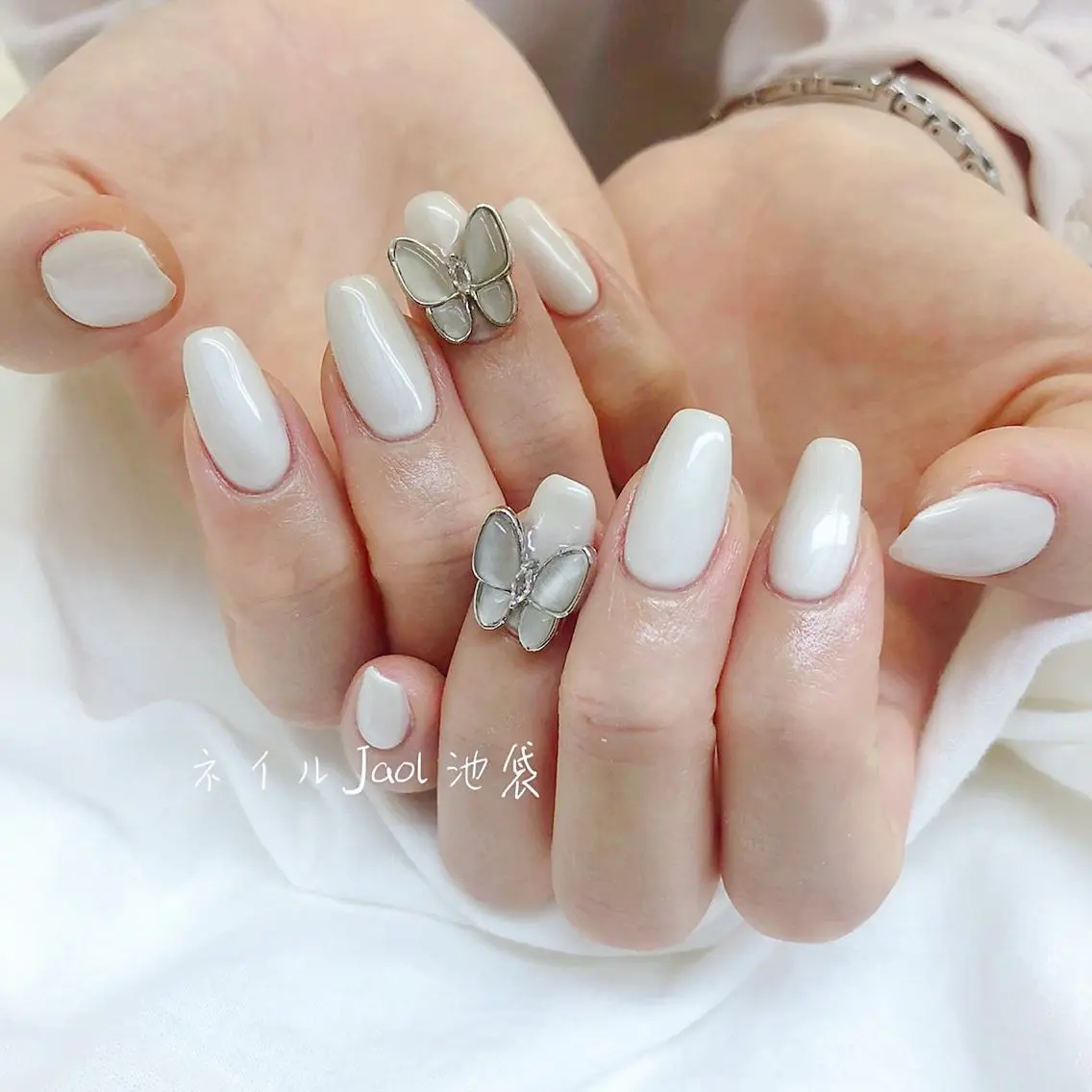 セミロング ネイルJaol 池袋のネイルデザイン