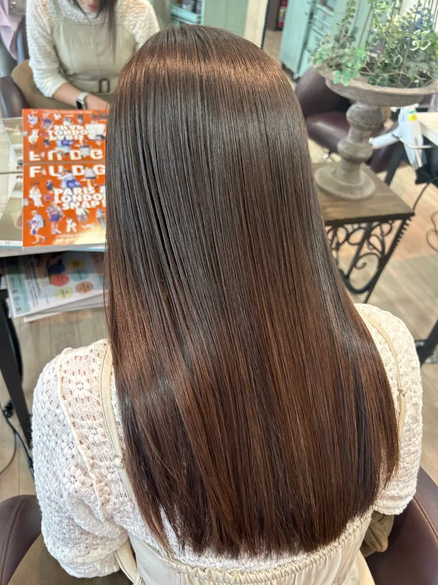 ロング トリートメント 💛艶カラー髪質改善 💛MIYUのヘアスタイル
