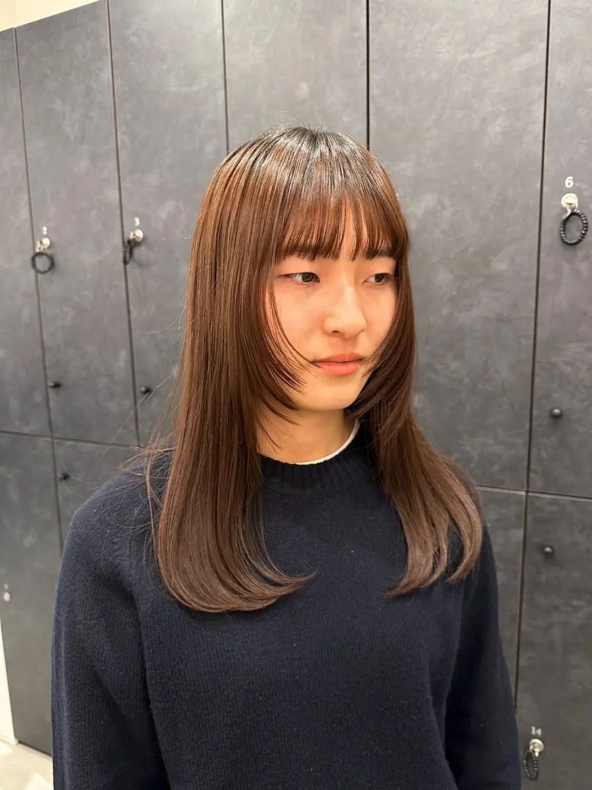 セミロング 銀座/ヘアセット/ 島村美帆のヘアスタイル