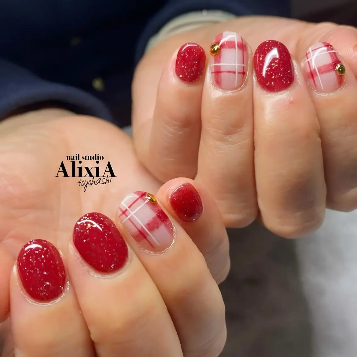 ネイル ハンドネイル AlixiA ゆみのネイルデザイン