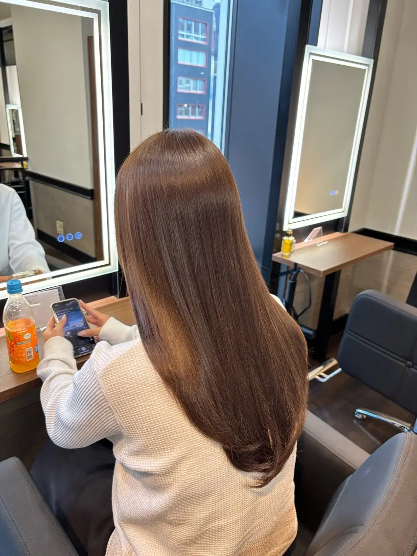 カラー ヘアカラー トリートメント 似合わせカラー🪄 MIRAIのヘアスタイル