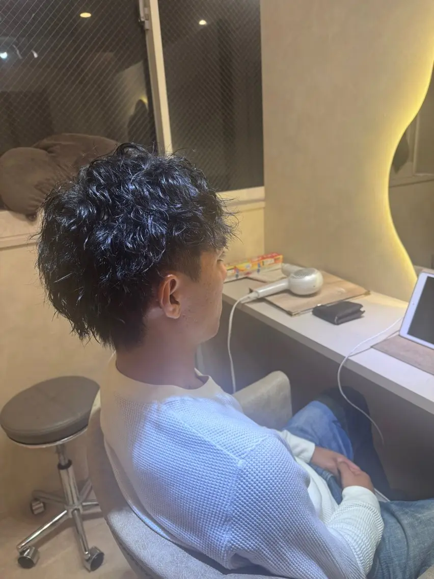 パーマ 大城戸 暖のヘアスタイル