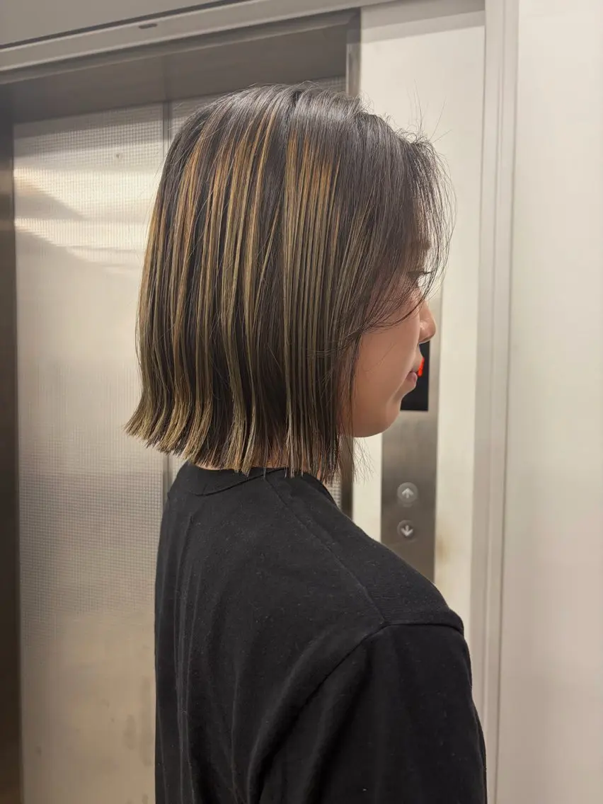 カラー ヘアカラー Nico☺︎🎀YU レイヤー/カットのヘアスタイル