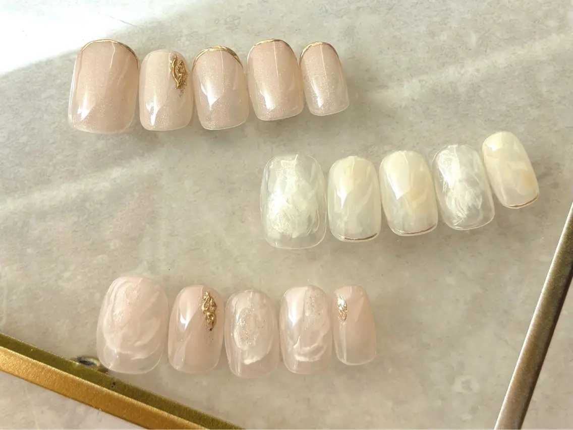 ネイル ニュアンスネイル aoi .のネイルデザイン