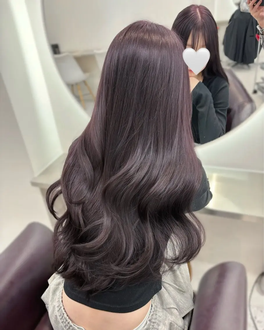 ロング カラー パーマ ヘアアレンジ 透明感カラー ラベンダーカラー カット ヘアカラー トリートメント 🌸グレージュ/ ベージュ🌸yutaのヘアスタイル