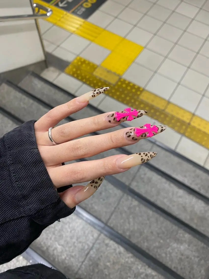 ネイル ロングネイル ハンドネイル 🎀FLORANZ 🎀MIKAのネイルデザイン