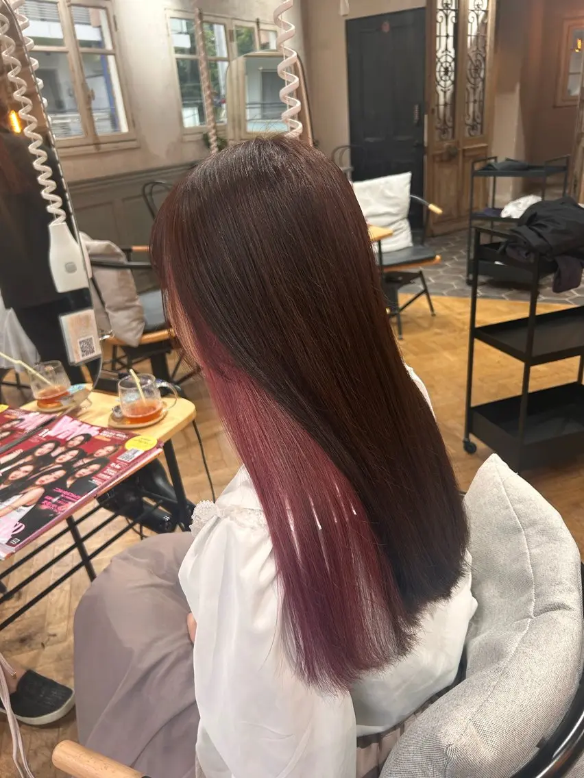 ロング ヘアカラー 艶カラー🌟 kanonのヘアスタイル