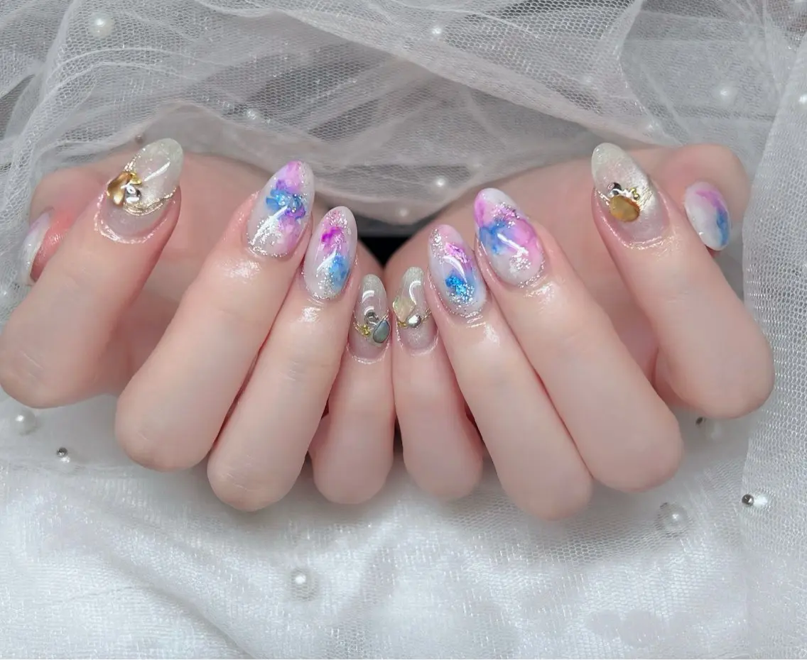 ネイル ハンドネイル 🎀Lilla💎 Nail Salonのネイルデザイン