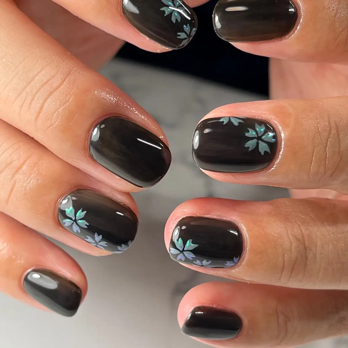 ネイル 桜ネイル ワンカラーネイル ショートネイル ハンドネイル NAIL NOWのネイルデザイン