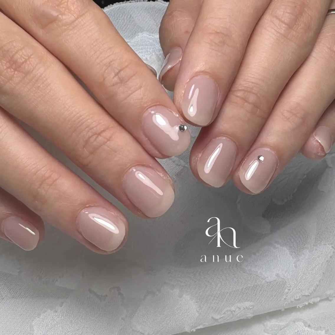 ネイル シンプルネイル nail salon anueのネイルデザイン