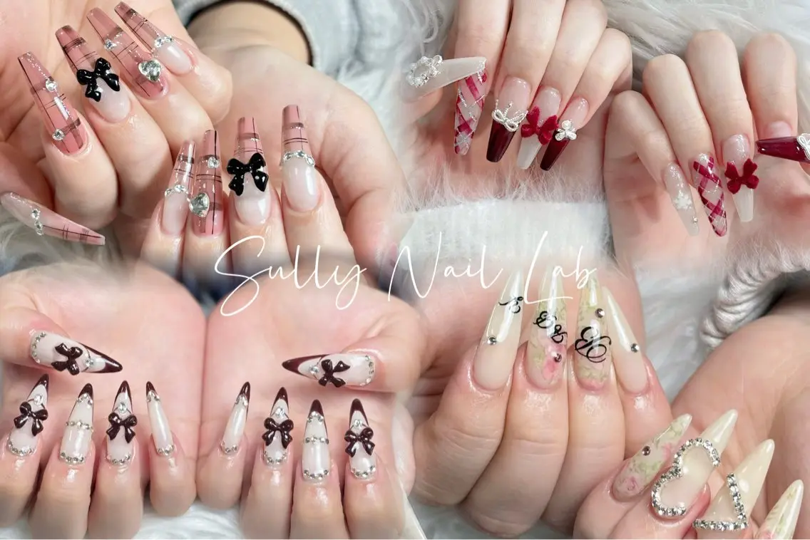 ネイル キラキラネイル 韓国ネイル マグネットネイル 夏ネイル ワンホンネイル ハンドネイル Sully Nail Labのネイルデザイン