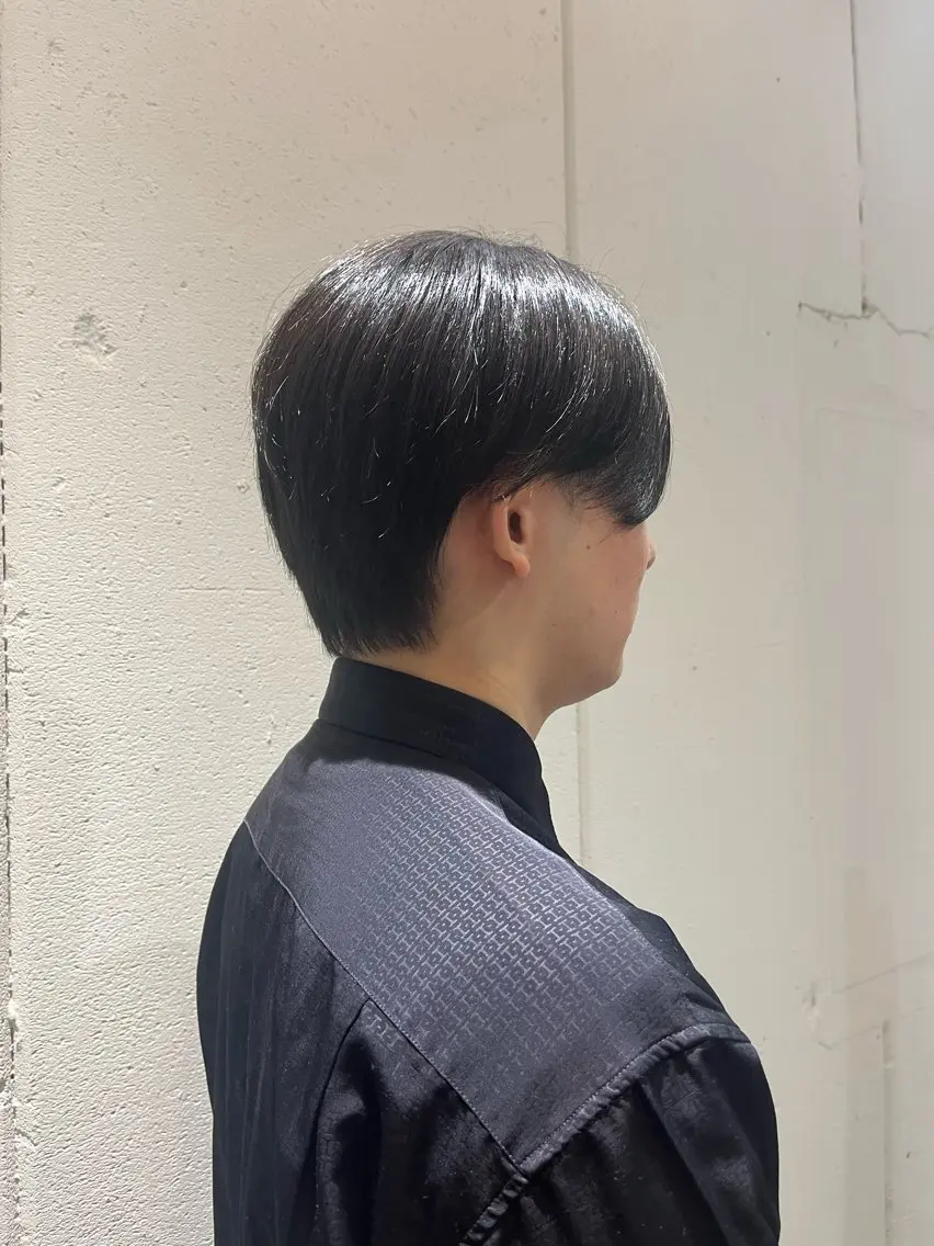 メンズ メンズ韓国風 韓国マッシュ マッシュ カット ヘアカラー トリートメント KOYUKI⛄️ [大阪美容室]🚏のヘアスタイル
