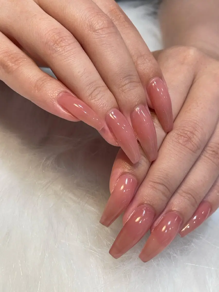 【Hand】ワンカラーネイル★ご新規様オフ無料¥8,200→¥7,100 【指名料込】の写真