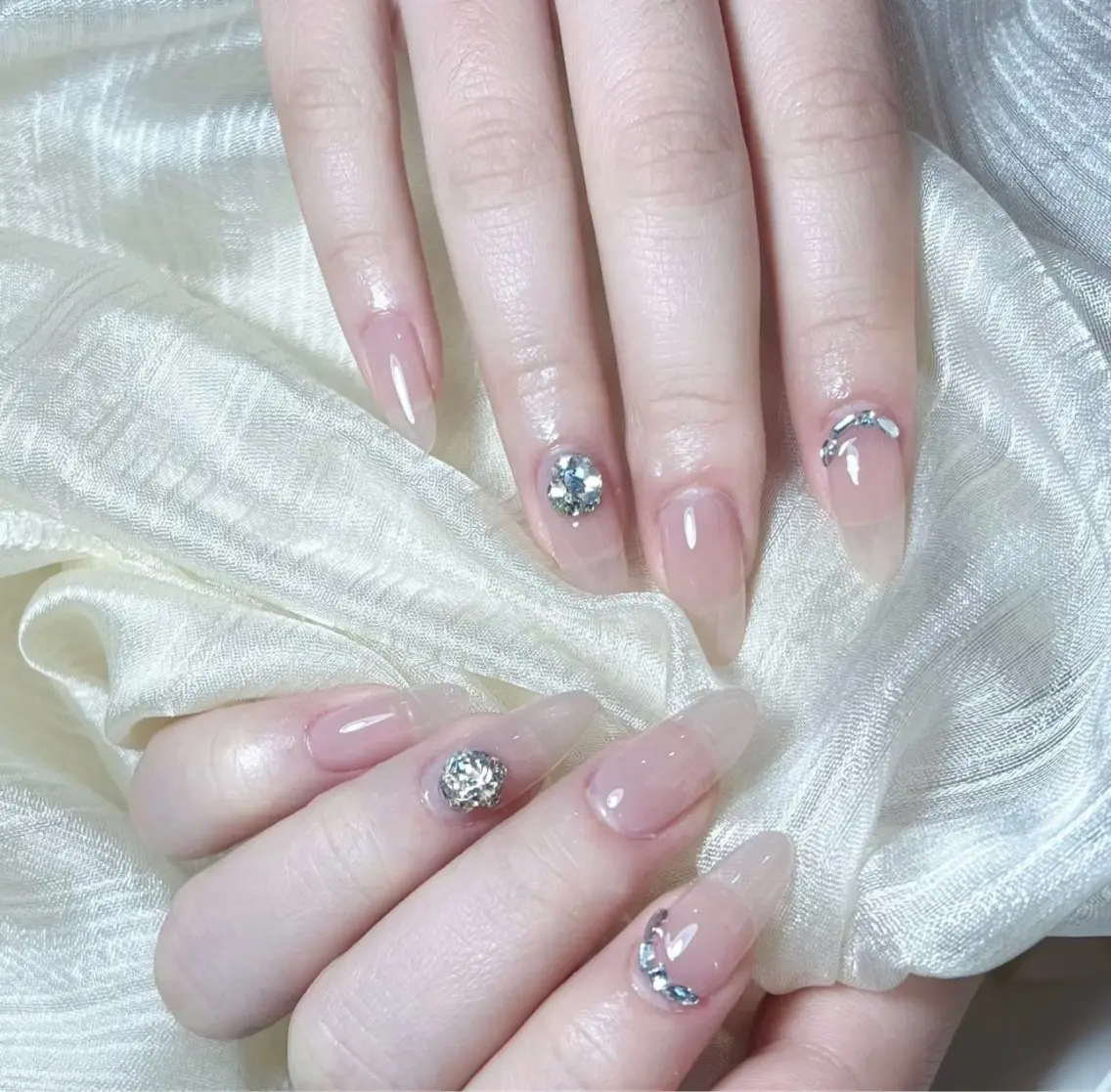 ネイル ワンカラーネイル ハンドネイル ハンドケア ⭐️Syu Rei⭐️のネイルデザイン