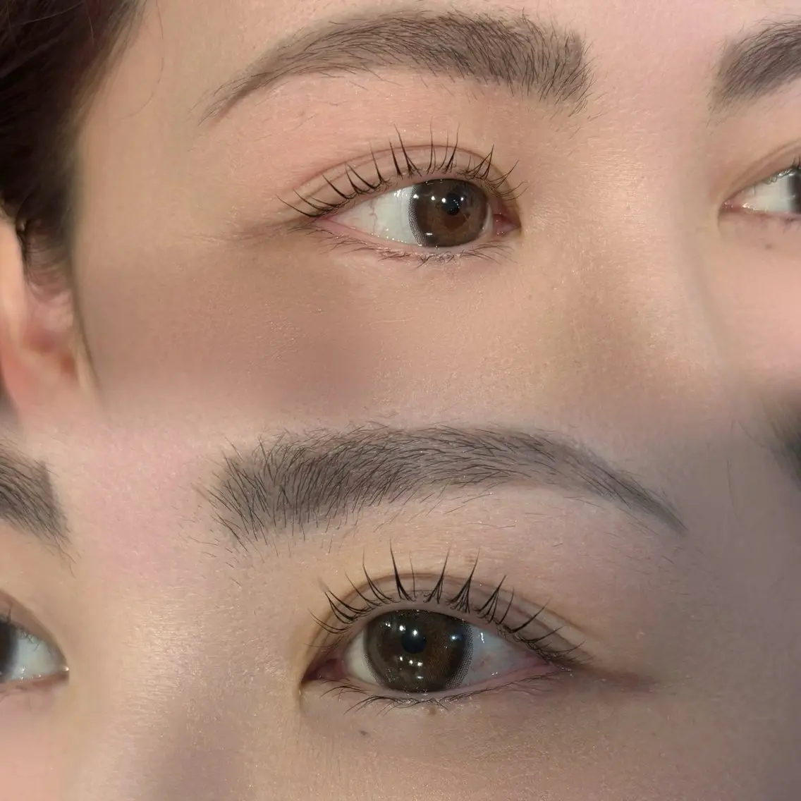 【まつ毛パーマ】ラッシュリフト+コーティング仕上げ✨👀の写真
