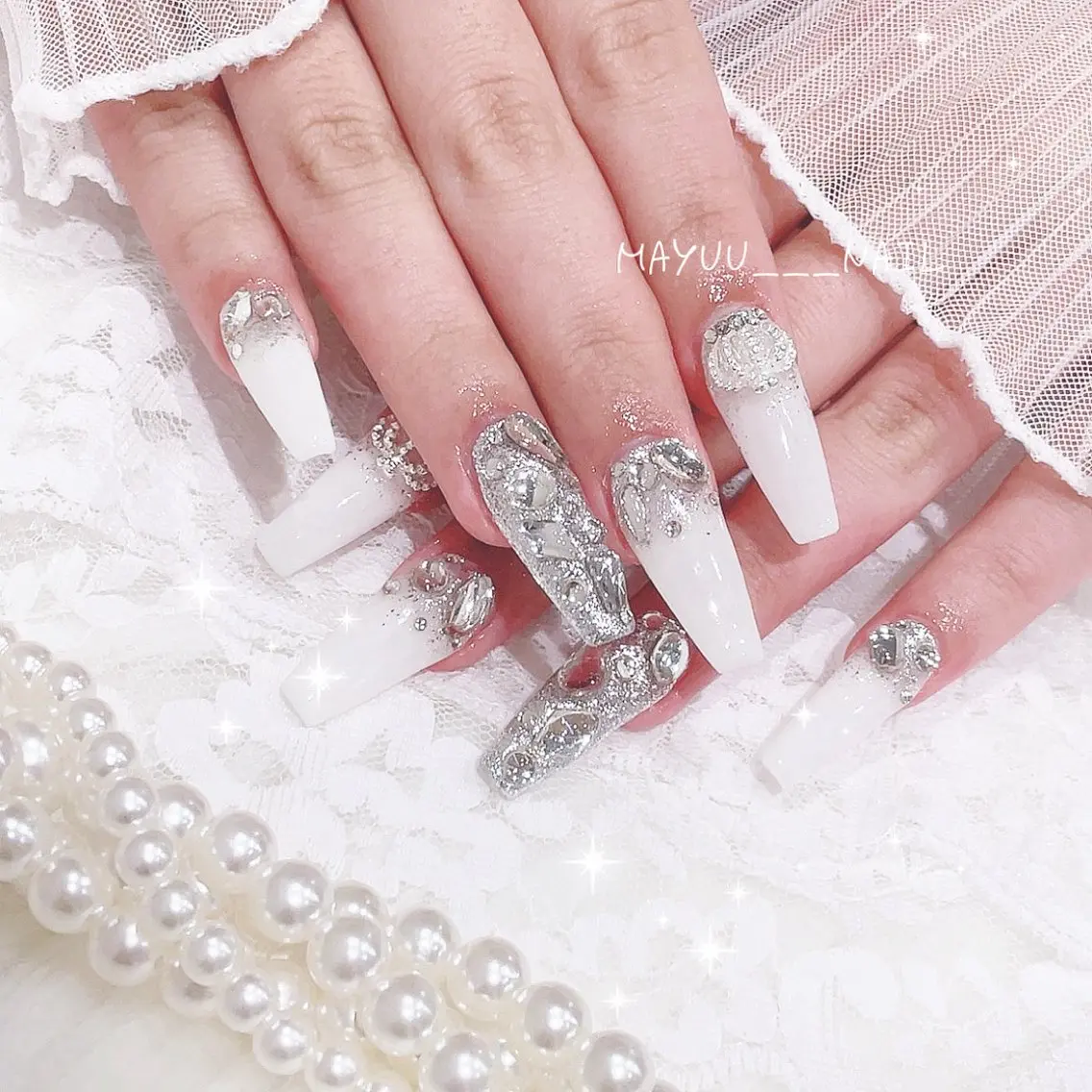 ネイル 🎀 Mayu 🎀痛ネイルのネイルデザイン