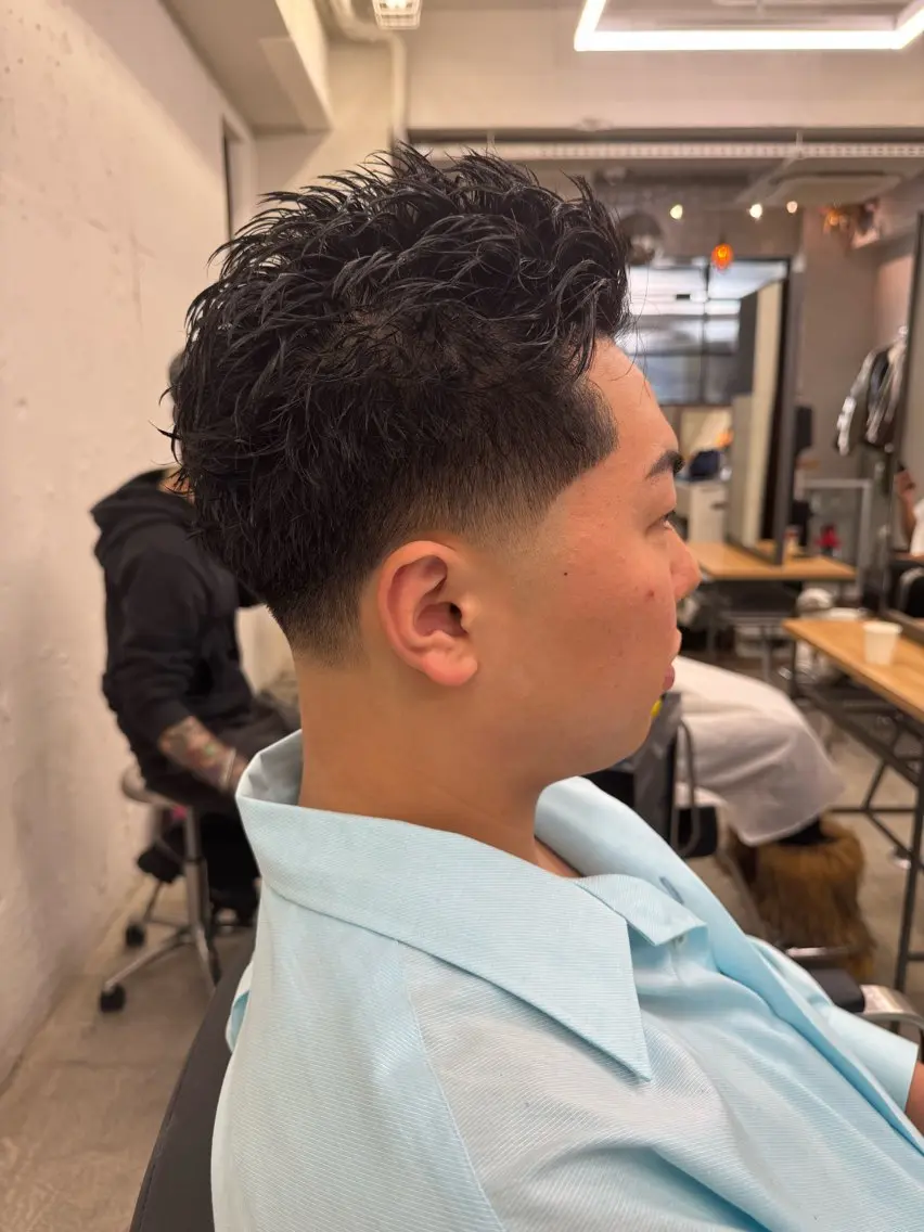 ショート メンズ フェードカット メンズショート スキンフェード スパイキーショート ショートヘア カット トリートメント 💈メンズ特化💈 TASUKUのヘアスタイル