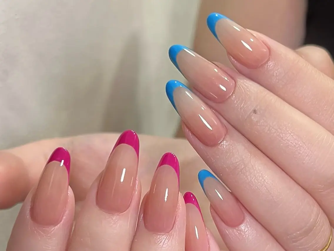ネイル アートネイル オーロラネイル チークネイル 長さ出し フットネイル ハンドネイル NEW NAIL 池袋のネイルデザイン
