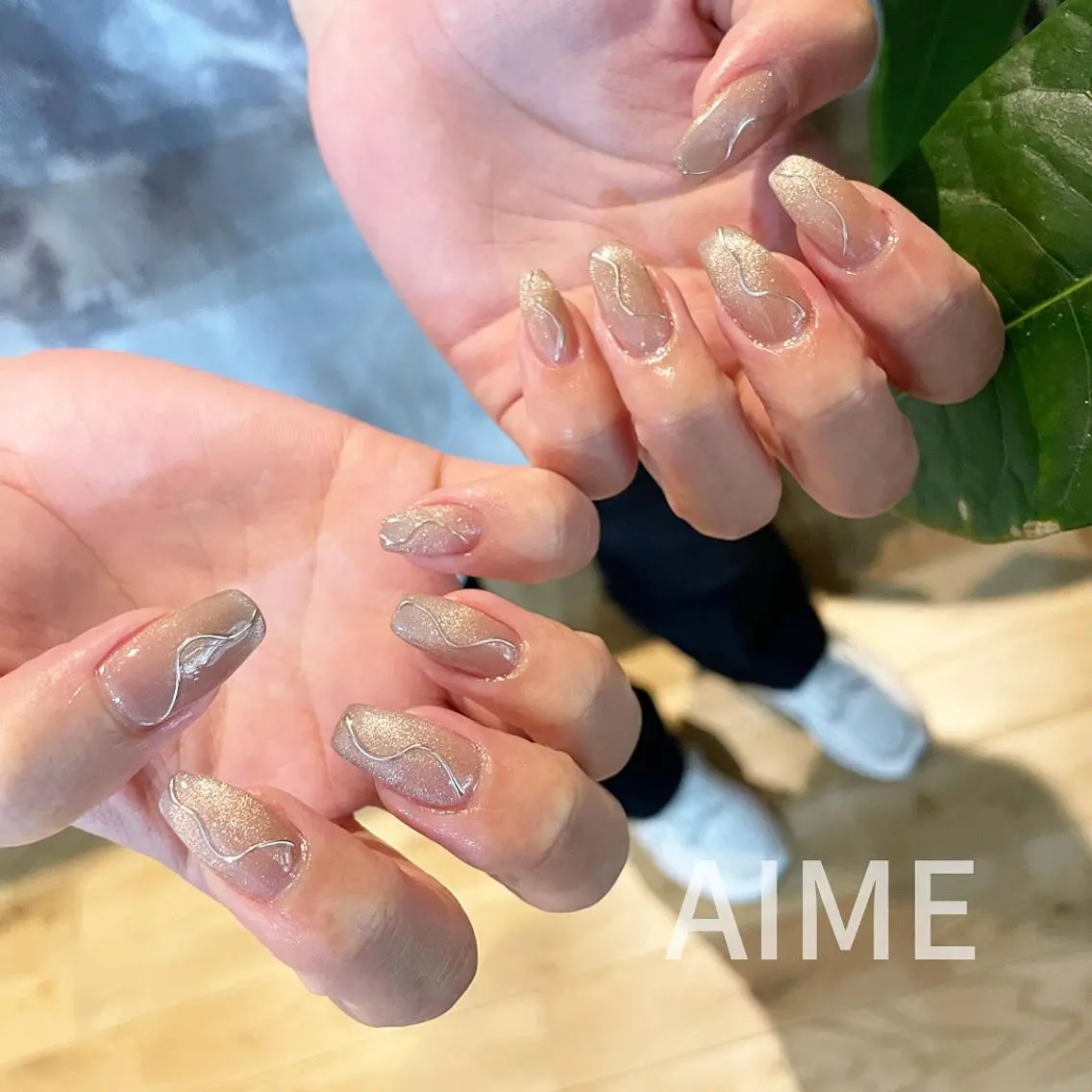 ネイル ハンドネイル AIME (momo)のネイルデザイン