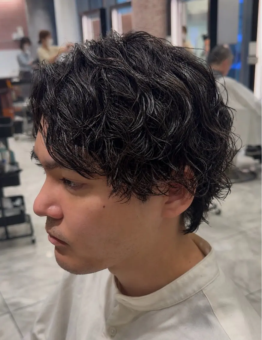 ショート メンズ 💈メンズ特化/ パーマ特化ren🎸のヘアスタイル