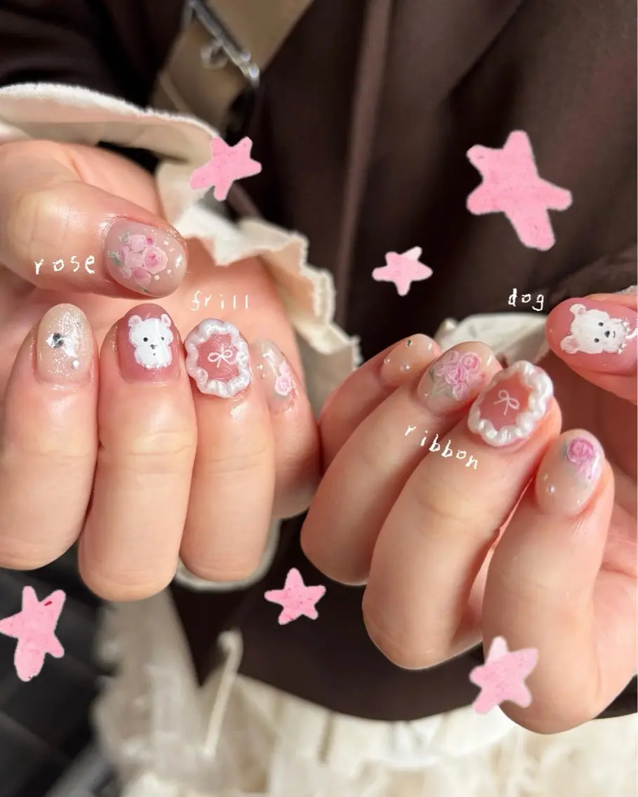 ネイル ハンドネイル フットネイル ASA nail / アート☀︎ニュアンスのネイルデザイン