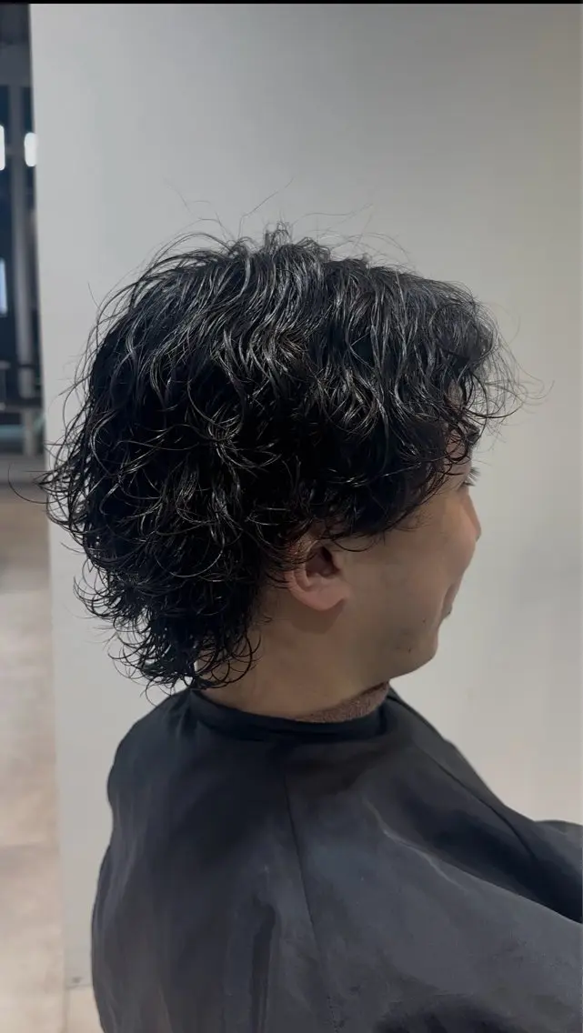 ショート パーマ 似合わせパーマ🔥 河浪  大智のヘアスタイル
