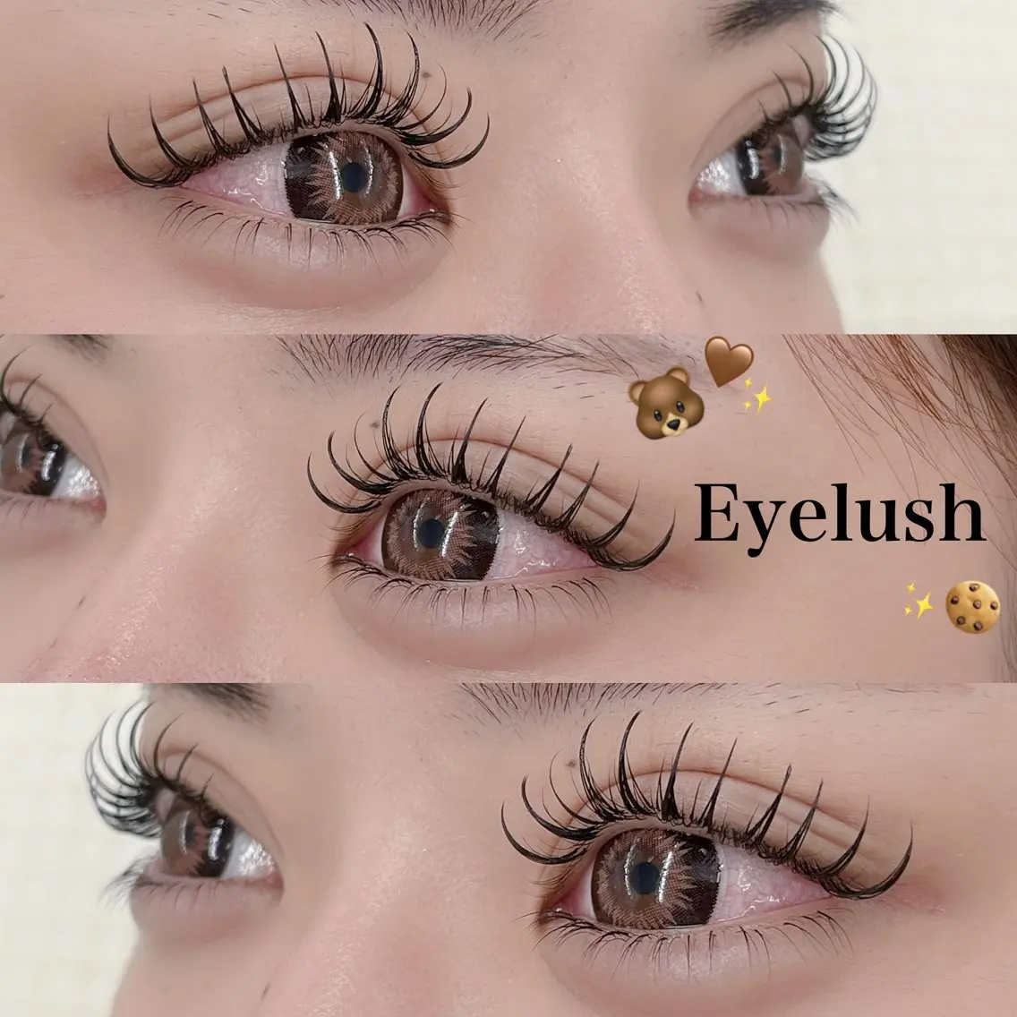 マツエク・マツパ 束感まつ毛 フラットラッシュ マツエク BEIGE🥀金山 Yuhkiのマツエク・マツパデザイン