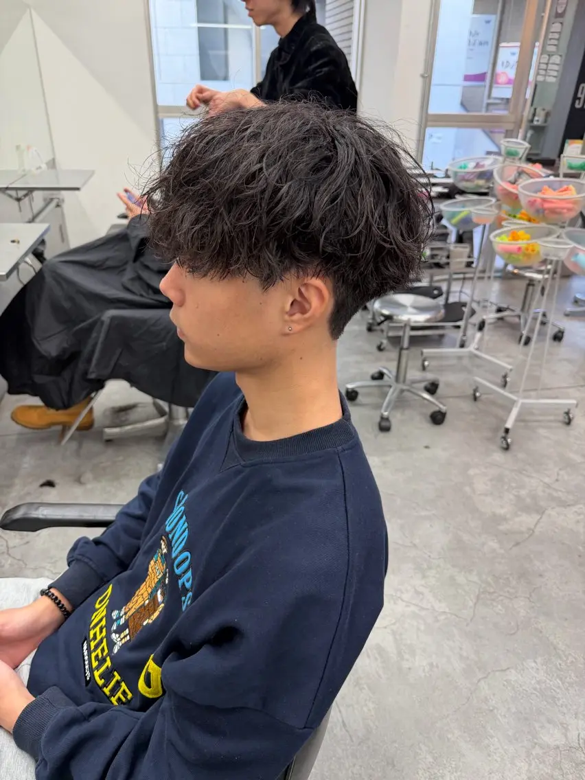 パーマ メンズ カット パーマ 町田エリアＮｏ．１/ パーマ特化/太田京希のヘアスタイル