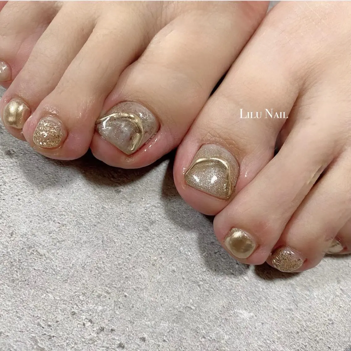 ネイル ニュアンスネイル モチの良さ◉ フィルインネイル♡のネイルデザイン