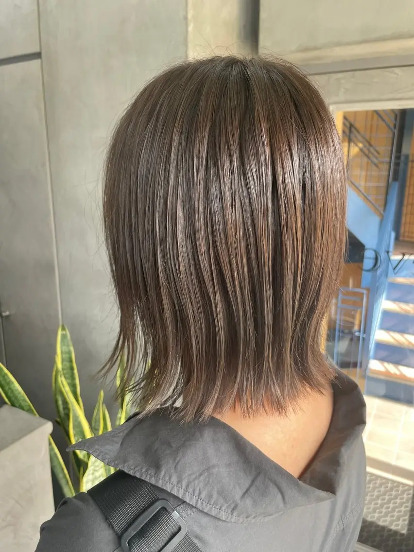 ショート おじま みつきのヘアスタイル