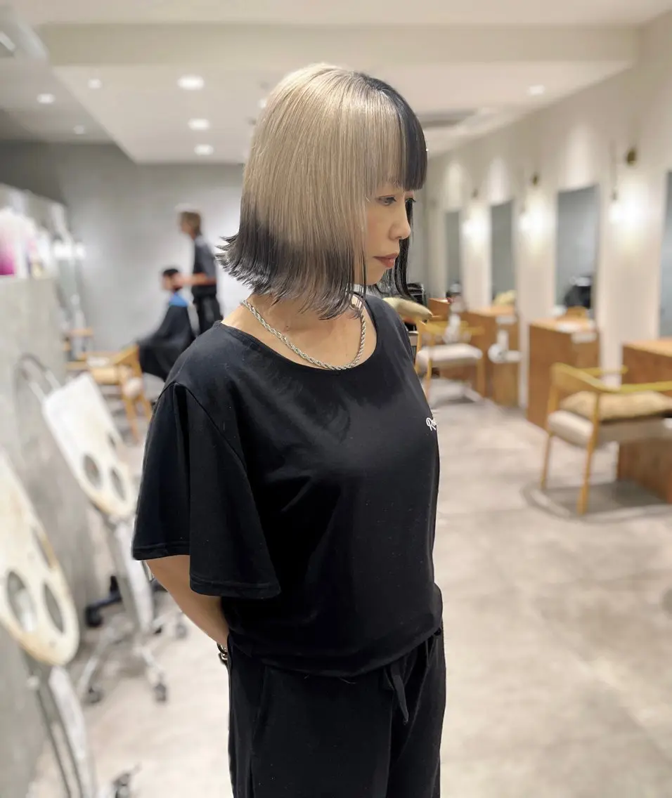 カラー 河原 楓樹のヘアスタイル
