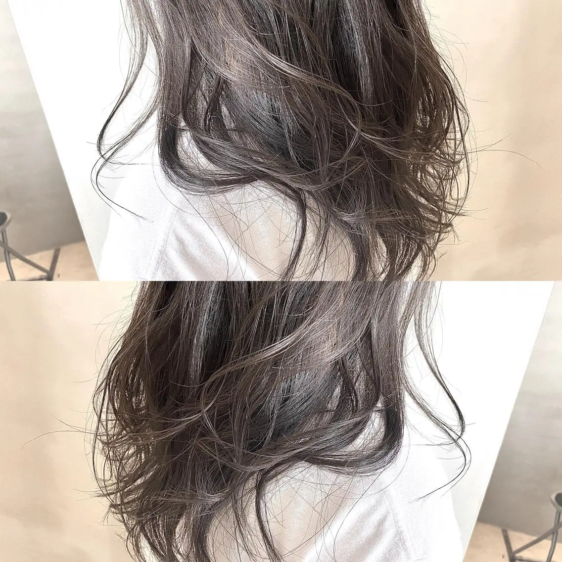 セミロング カラー ヘアアレンジ ネイル マツエク・マツパ 透明感カラー ハイライトカラー 外国人風カラー ハイライト 外ハネヘア カット ヘアカラー 夜23時まで予約🉑 reverieあきらのヘアスタイル