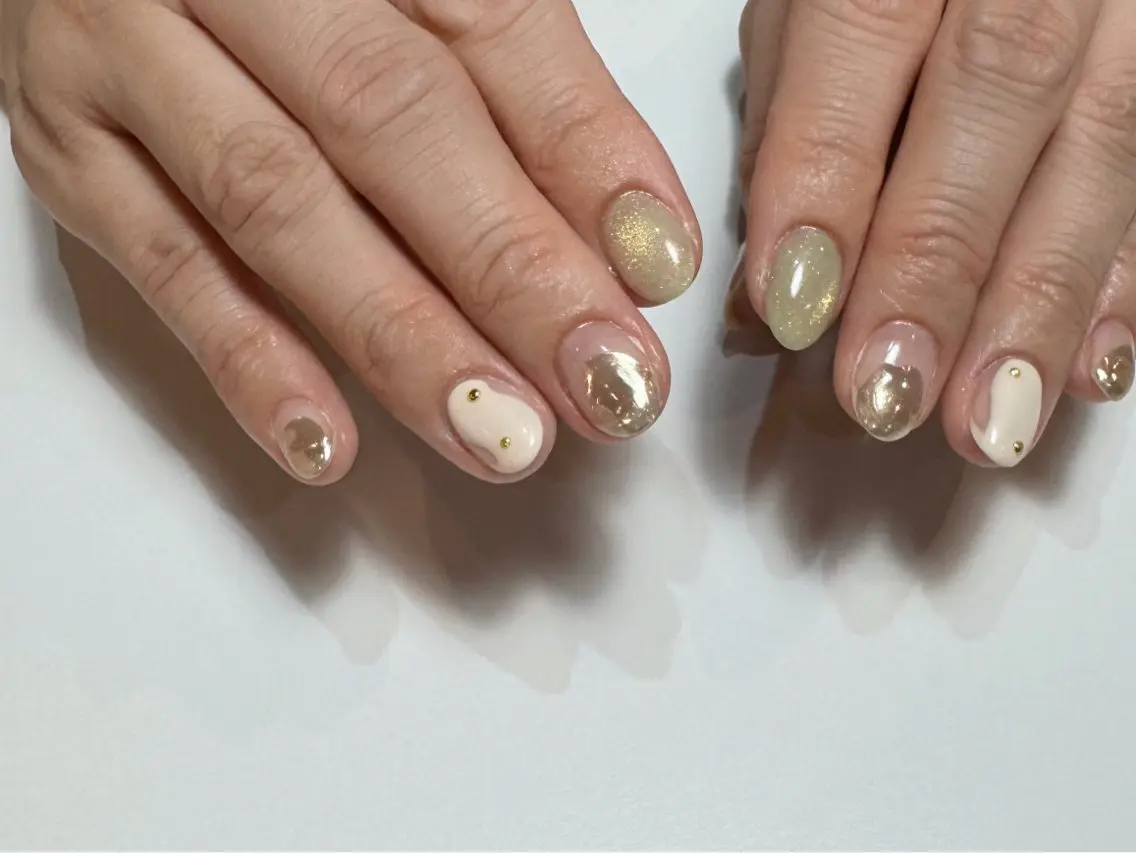 ネイル ハンドネイル MARU NAIL Hinaのネイルデザイン
