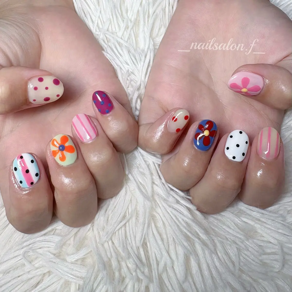 ネイル ハンドネイル Nailsalon Fのネイルデザイン
