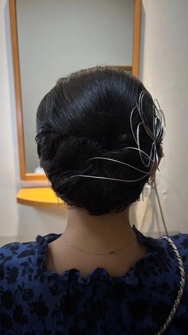 ヘアアレンジ 着物ヘア ヘアメイク・着付特化 はやしのその他イメージ