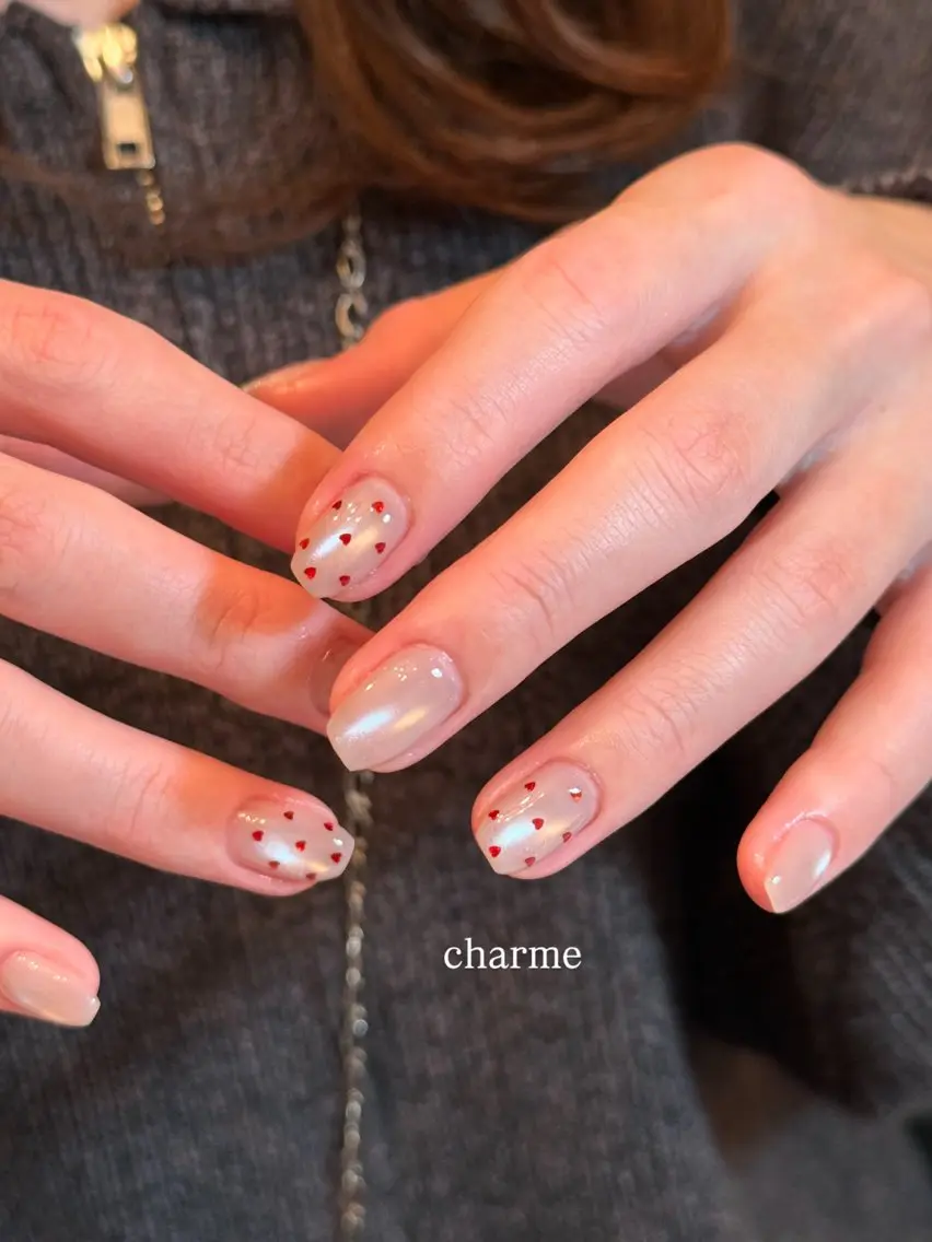 ネイル ハンドネイル フットネイル nailsalon charmeのネイルデザイン