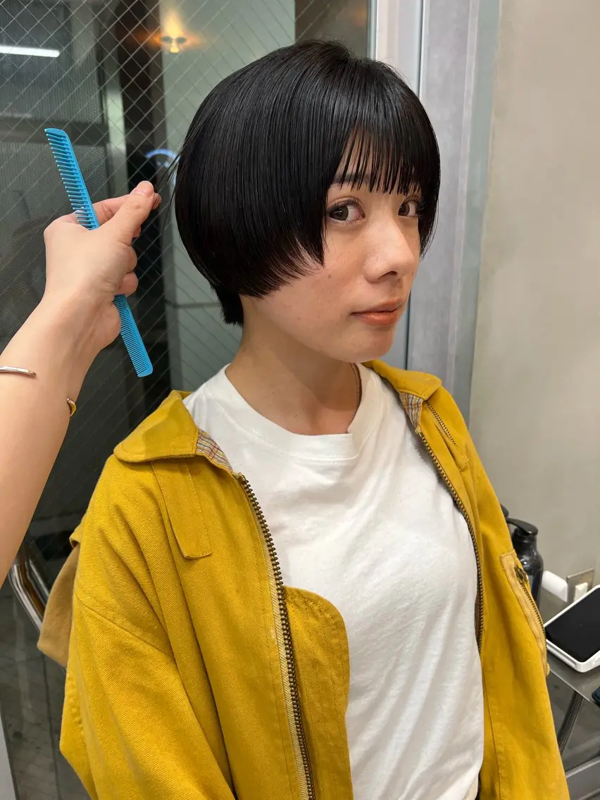 ショート 三浦 れいやのヘアスタイル