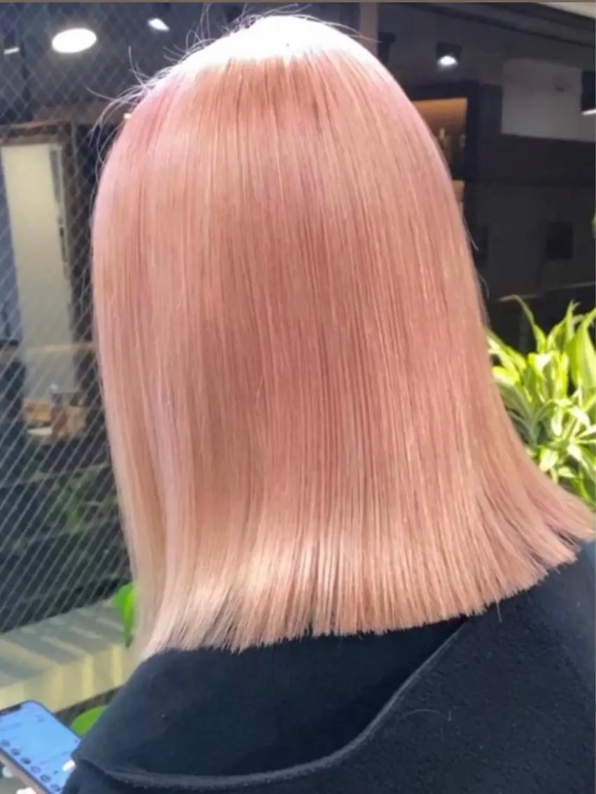 ショート ⭐️心斎橋カラーモデ ル⭐️SOUのヘアスタイル