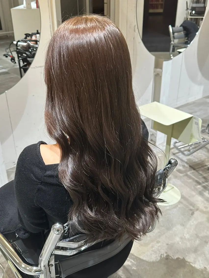 ロング カラー ロング 新城 駿之介のヘアスタイル