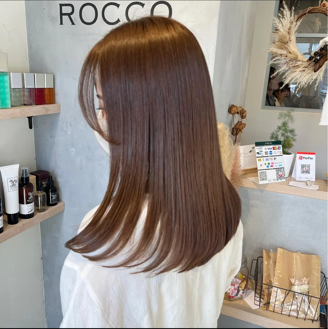 ロング カット ヘアカラー MAI ROCCO3rdのヘアスタイル