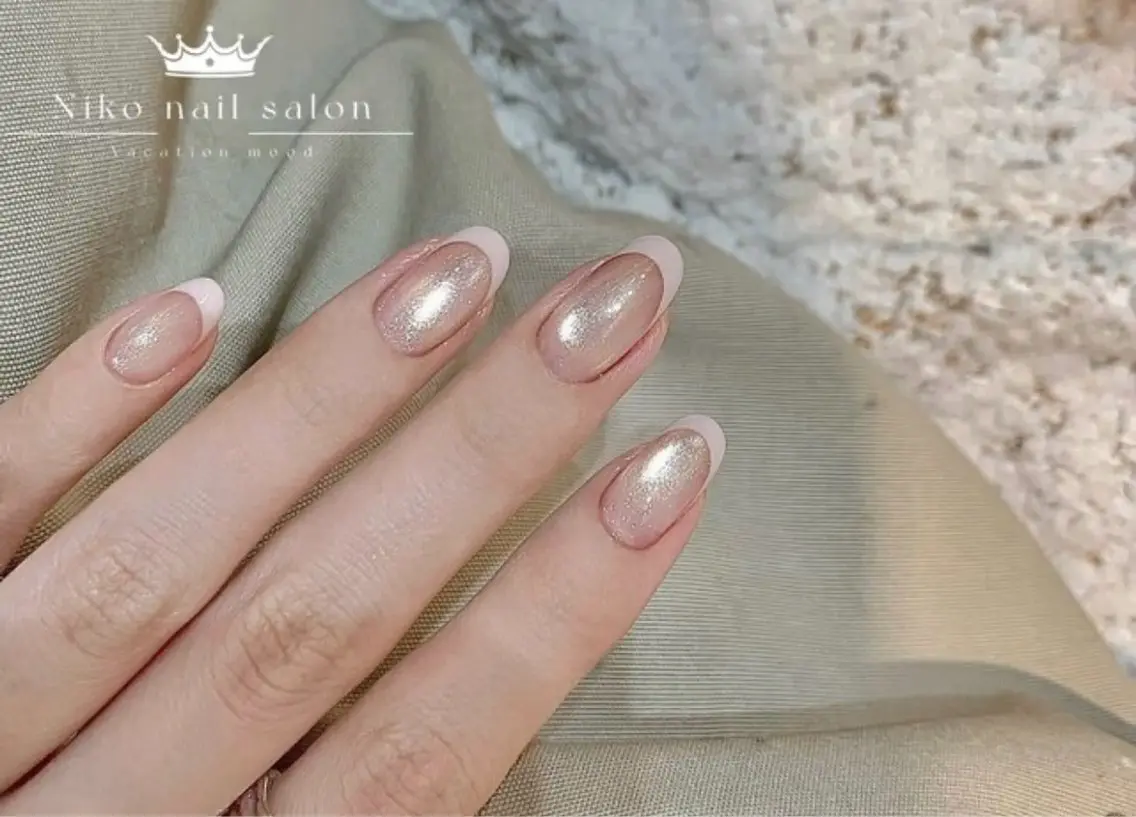 ネイル チークネイル 長さ出し フットネイル フレンチネイル ジェルネイル ハンドネイル NIKO NAIL 柏のネイルデザイン