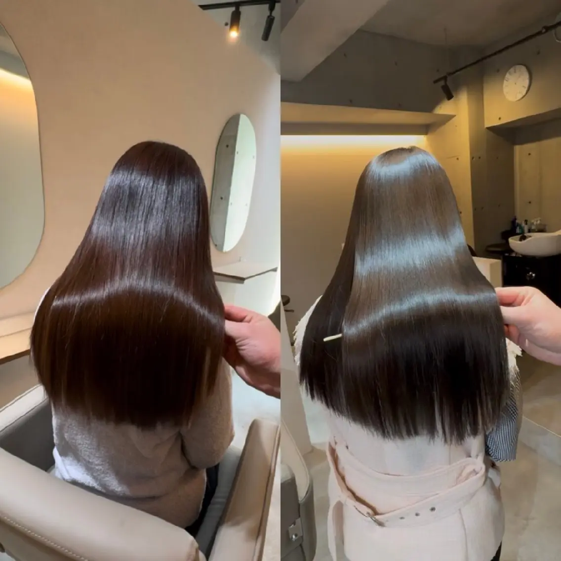 《人気No.2✨》クセ・広がり改善→美髪縮毛矯正(毛先メンテナンスカット付き✨)の写真