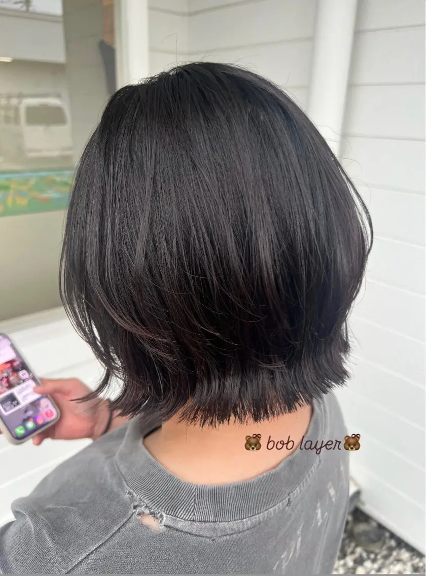 ショート LiTA 友田未来のヘアスタイル