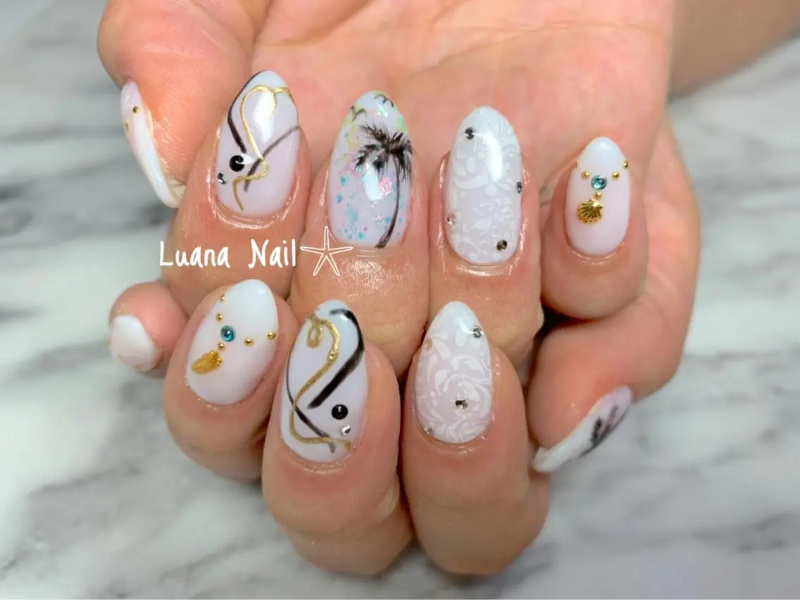 ネイル ハンドネイル BeauJu by Luana Nailのネイルデザイン