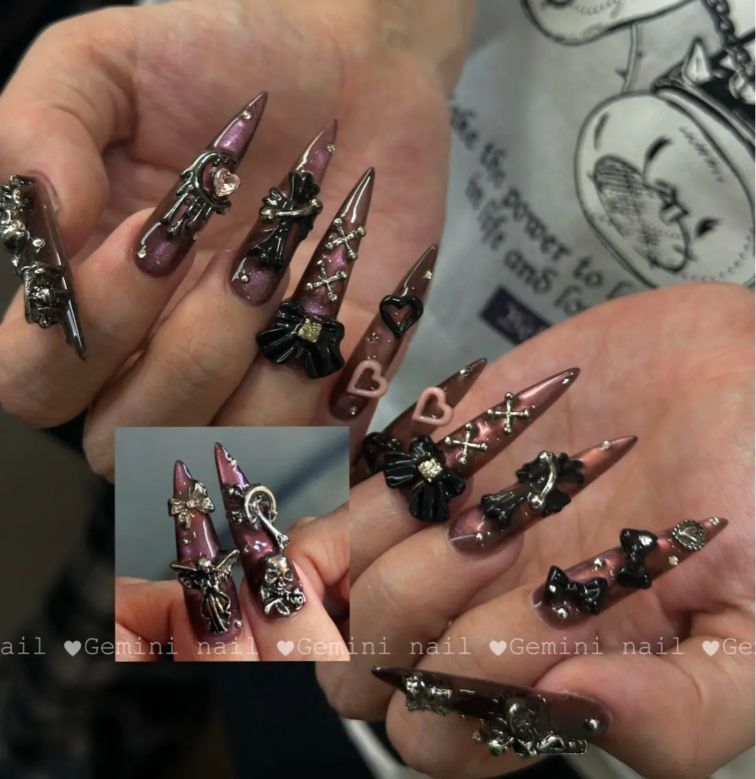 ネイル ハンドネイル Gemini nailのネイルデザイン