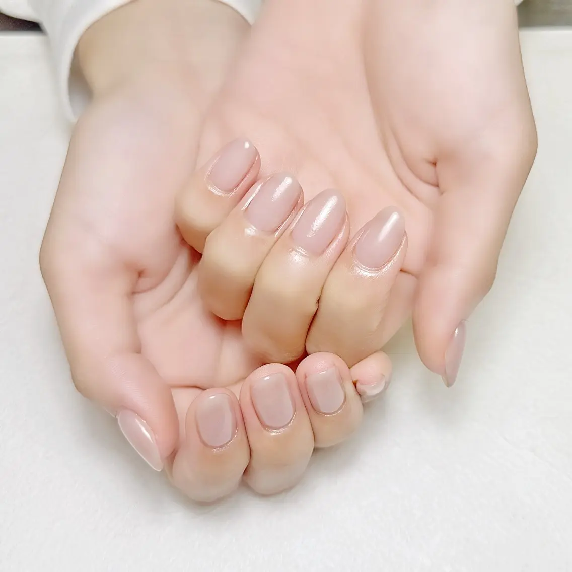 ネイル オフィスネイル ワンカラーネイル rouse nail RISATOのネイルデザイン